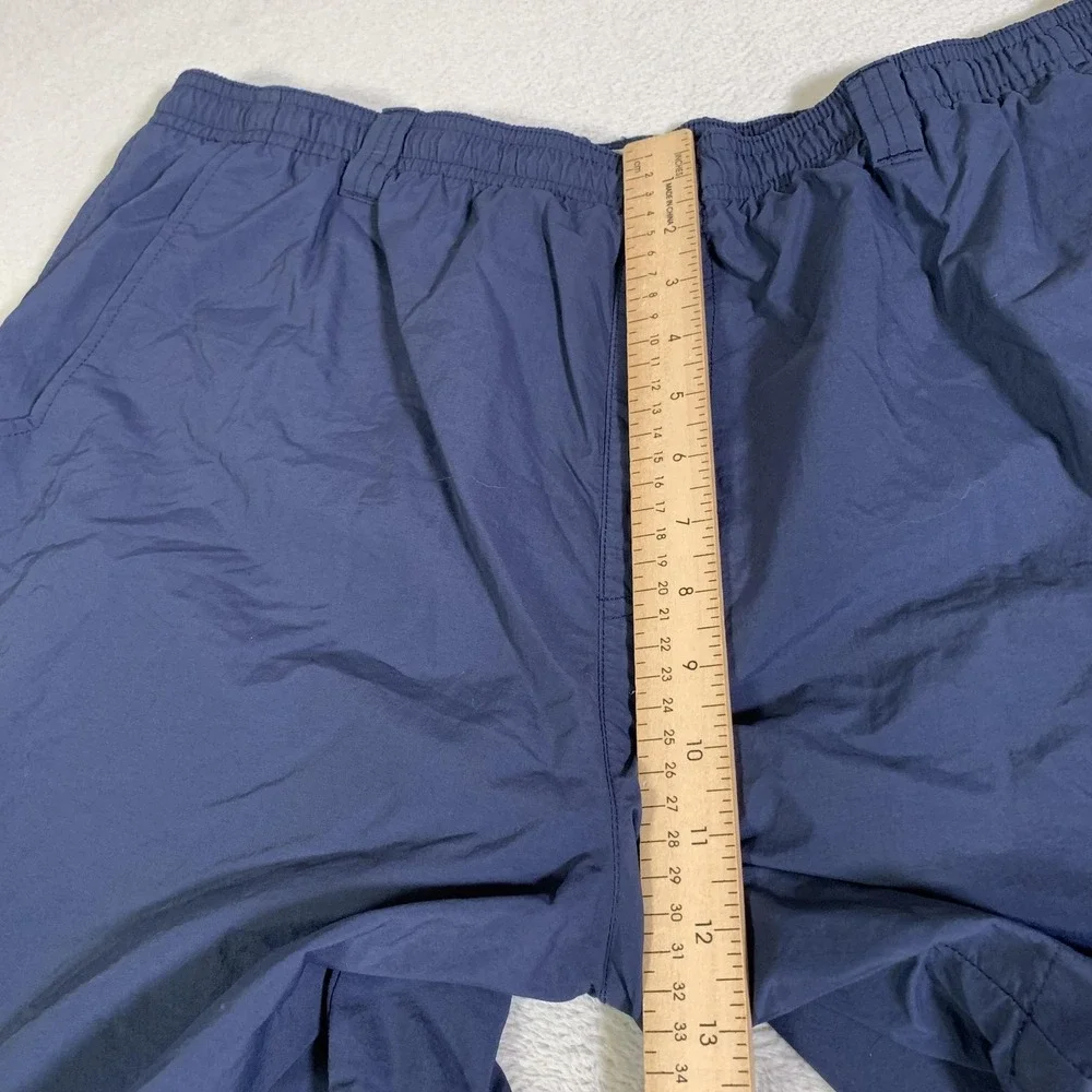 Columbia Swim Trunks Mens XL Blue PFG Omni-Shade Mesh Lined Fishing Beach Shorts